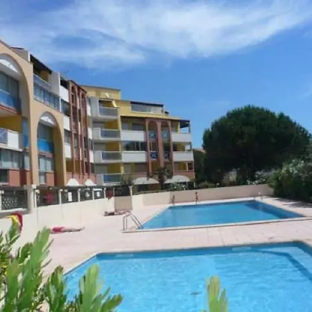 Апартаменты 4 Pers, 1 Chambre, Terrasse Vue Mer, Piscine Et Parking, A 50m De La Mer -ref Jaca402b Агд